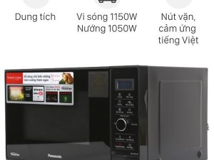 Lò vi sóng có nướng inverter Panasonic NN-GD37HBYUE 23 lít - Chính hãng