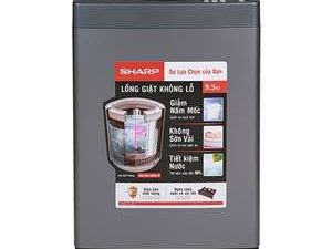 Máy giặt Sharp ES-W95HV-S lồng đứng 9.5kg - Chính hãng