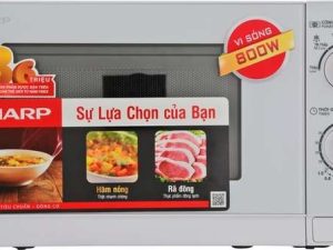 Lò Vi Sóng Cơ Không Nướng Sharp R-201VN-WH 20 lít - Chính Hãng