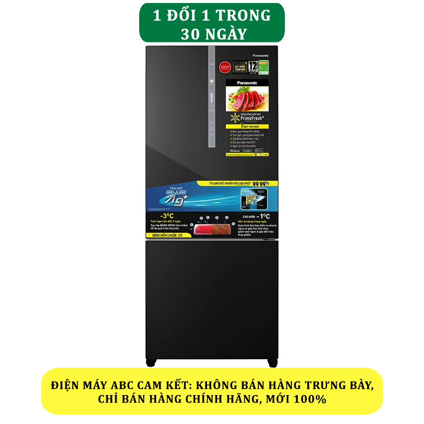 Tủ lạnh Panasonic Inverter 380 lít NR-BX421WGKV - Chính hãng