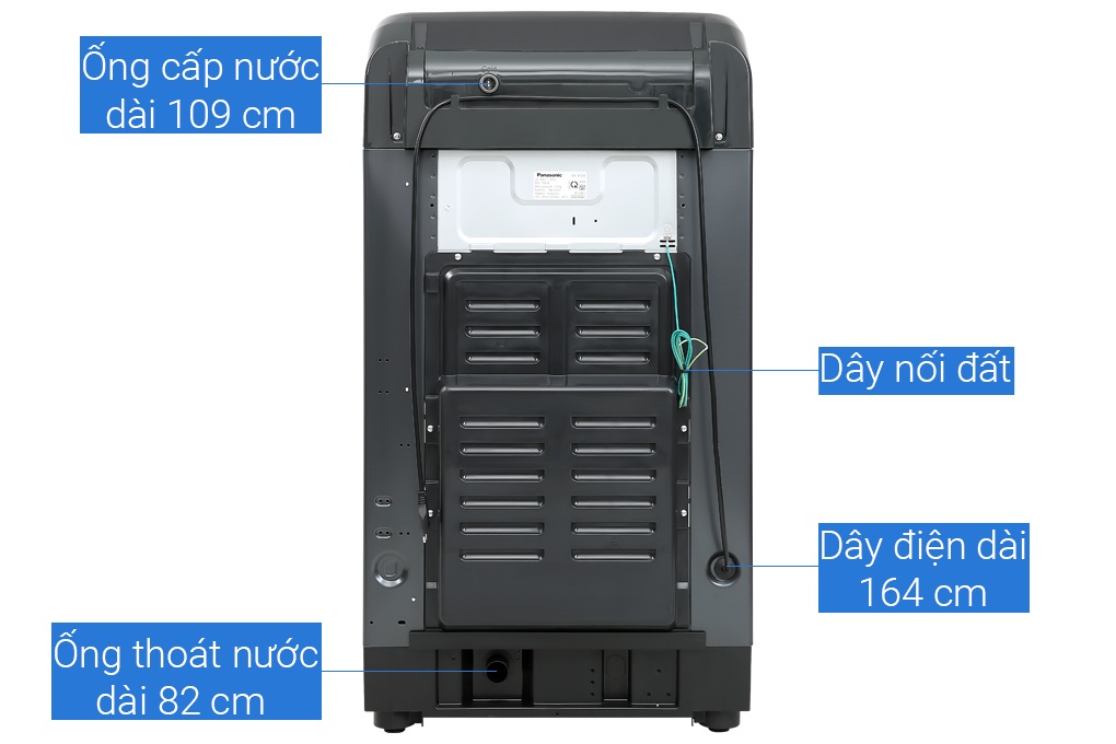 Máy giặt Panasonic Inverter 9.5 Kg NA-FD95V1BRV - Chính hãng#8