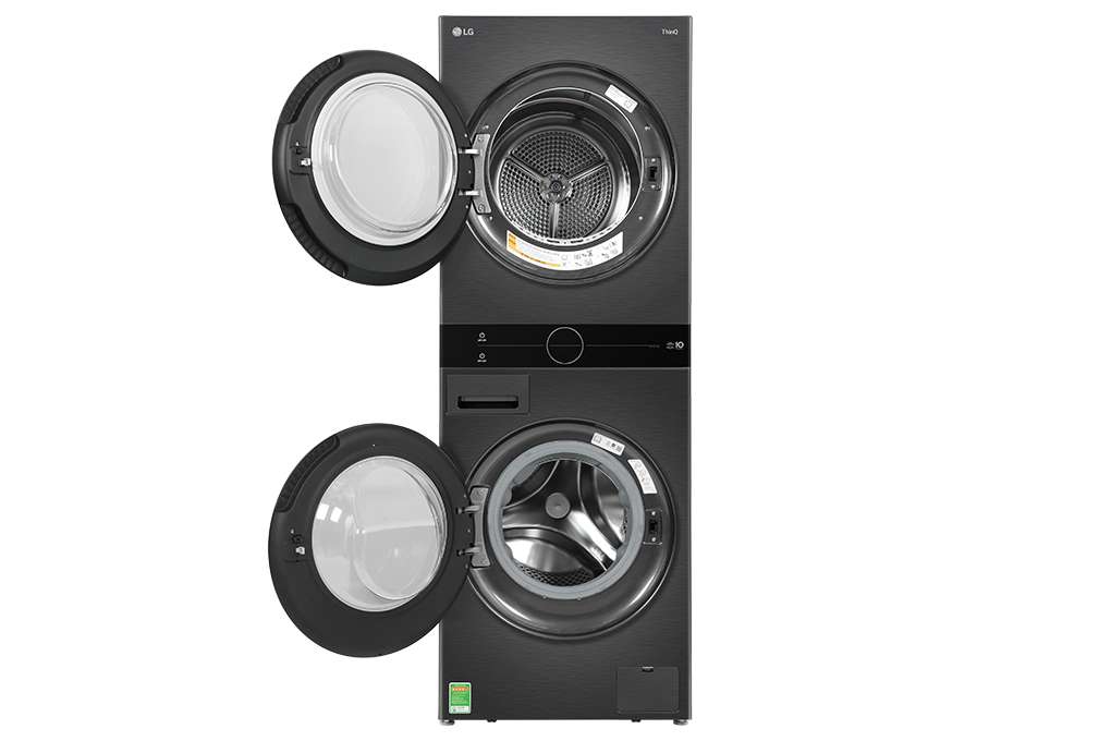 Tháp giặt sấy LG Giặt 14kg/ Sấy 10kg WT1410NHB - Chính hãng#3
